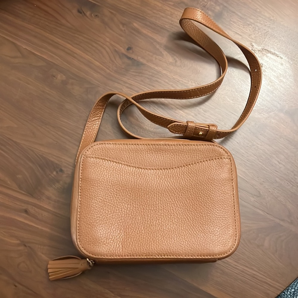 Cuyana Tassle Crossbody Bag